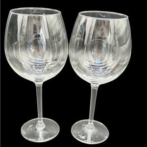 🍷 Pair Marquis by Waterford Optic Reserve Wine Glasses 8.75” 🍷